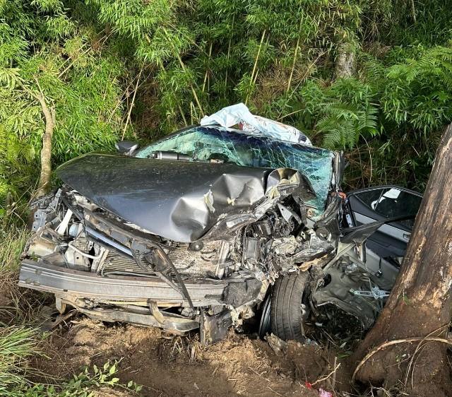 Colisão frontal na BR-470 deixa cinco feridos, incluindo duas crianças, em Curitibanos