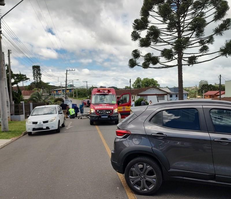 Idosa de 75 anos é atropelada em Fragosos, em Campo Alegre