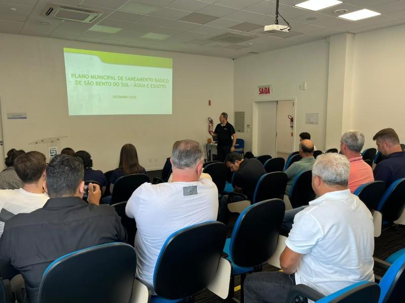 SAMAE  realiza audiência pública em São Bento do Sul