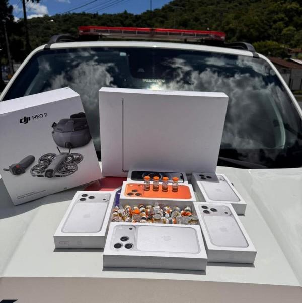 Contrabando: 42 frascos de Tirzepatida escondidos na Cueca