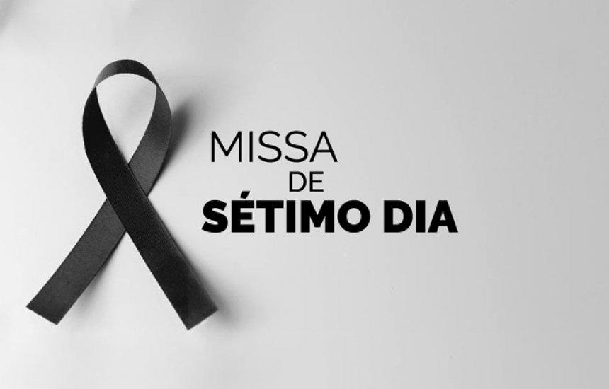 Convite para missa de Sétimo Dia do Sr  Silvino Wisnheski