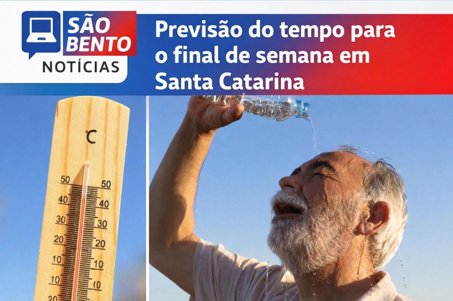 Previsão do tempo para o final de semana em Santa Catarina
