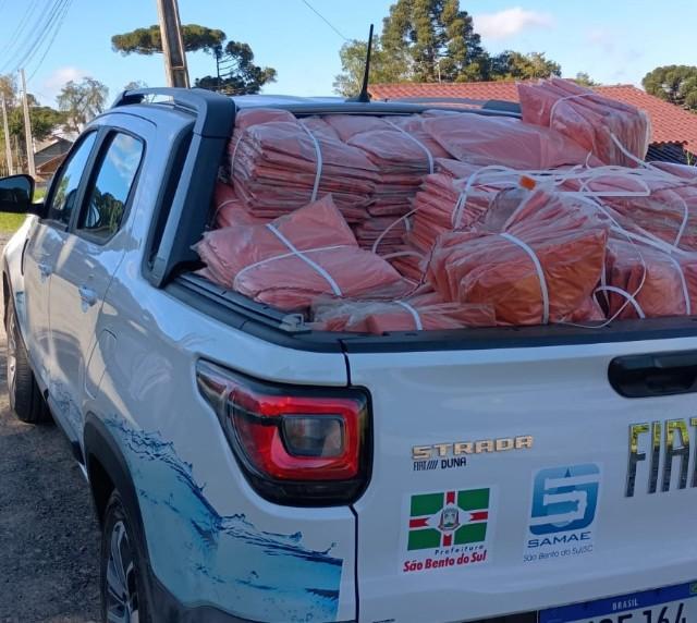 Programa Recicla São Bento: Entrega de Sacos Laranjas em São Bento do Sul