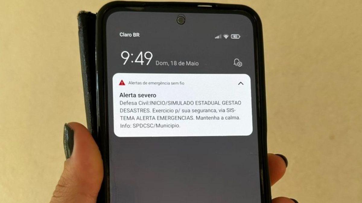 São Bento do Sul participa do maior simulado de desastre meteorológico