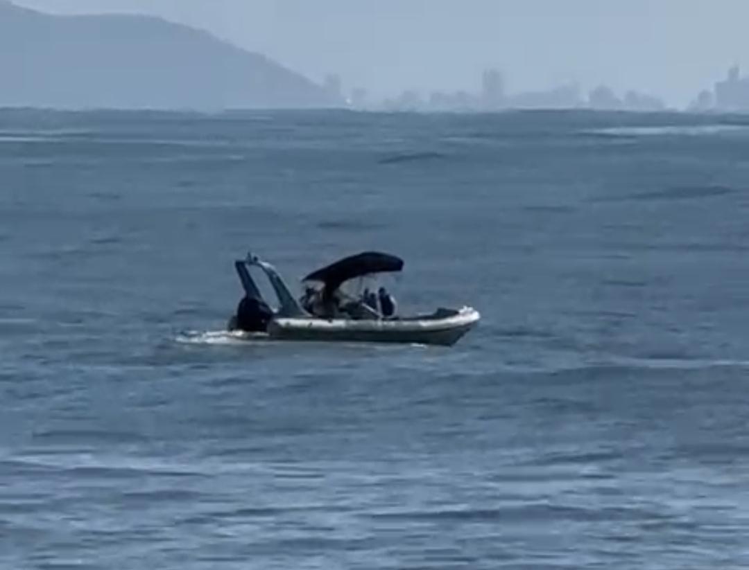 Corpo de homem que se afogou em Itapoá é localizado após buscas no mar