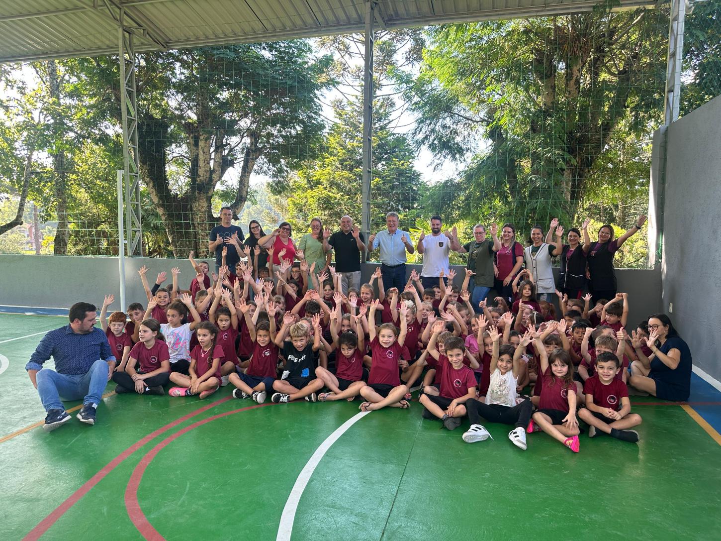 Duas escolas receberam reformas em São Bento do Sul