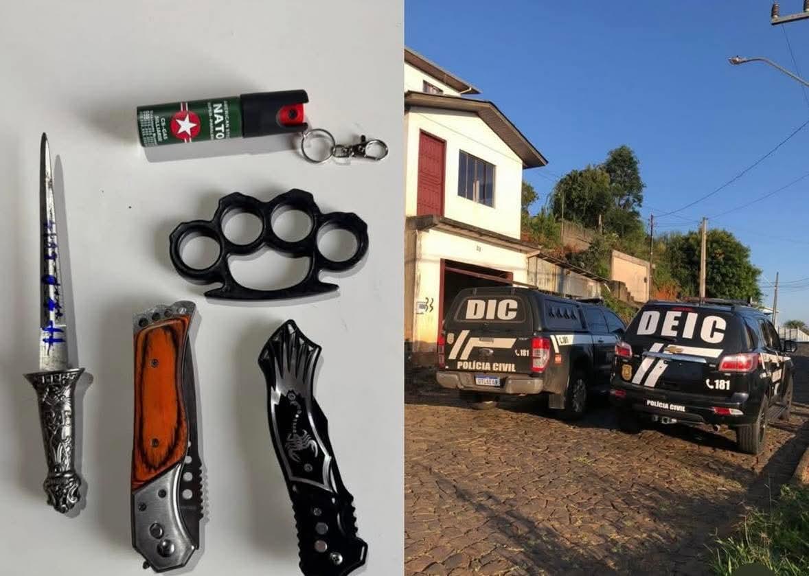 EUA alerta a Polícia Civil sobre adolescentes que planejavam ataques a escolas em SC