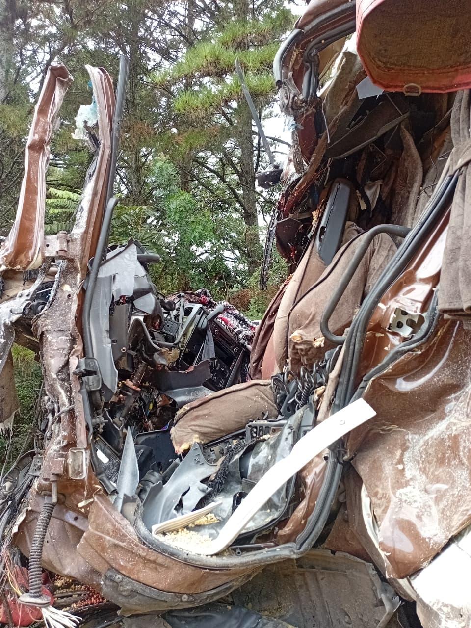  Grave acidente entre caminhões deixa uma vítima fatal na BR-280, em Mafra