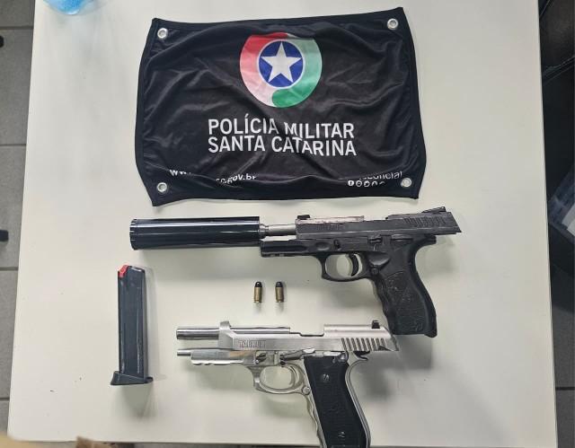 Homem é preso após ataque a tiros no bairro Aventureiro em Joinville