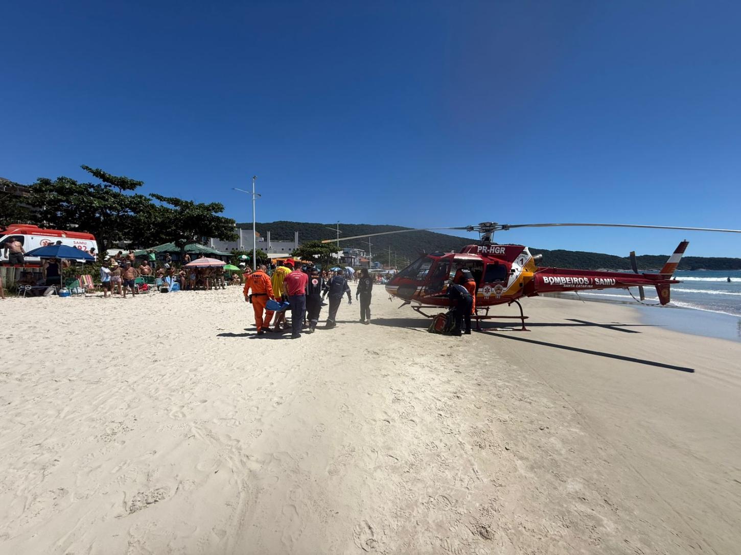 Luta pela vida: Bombeiros revertem parada cardiorrespiratória após afogamento