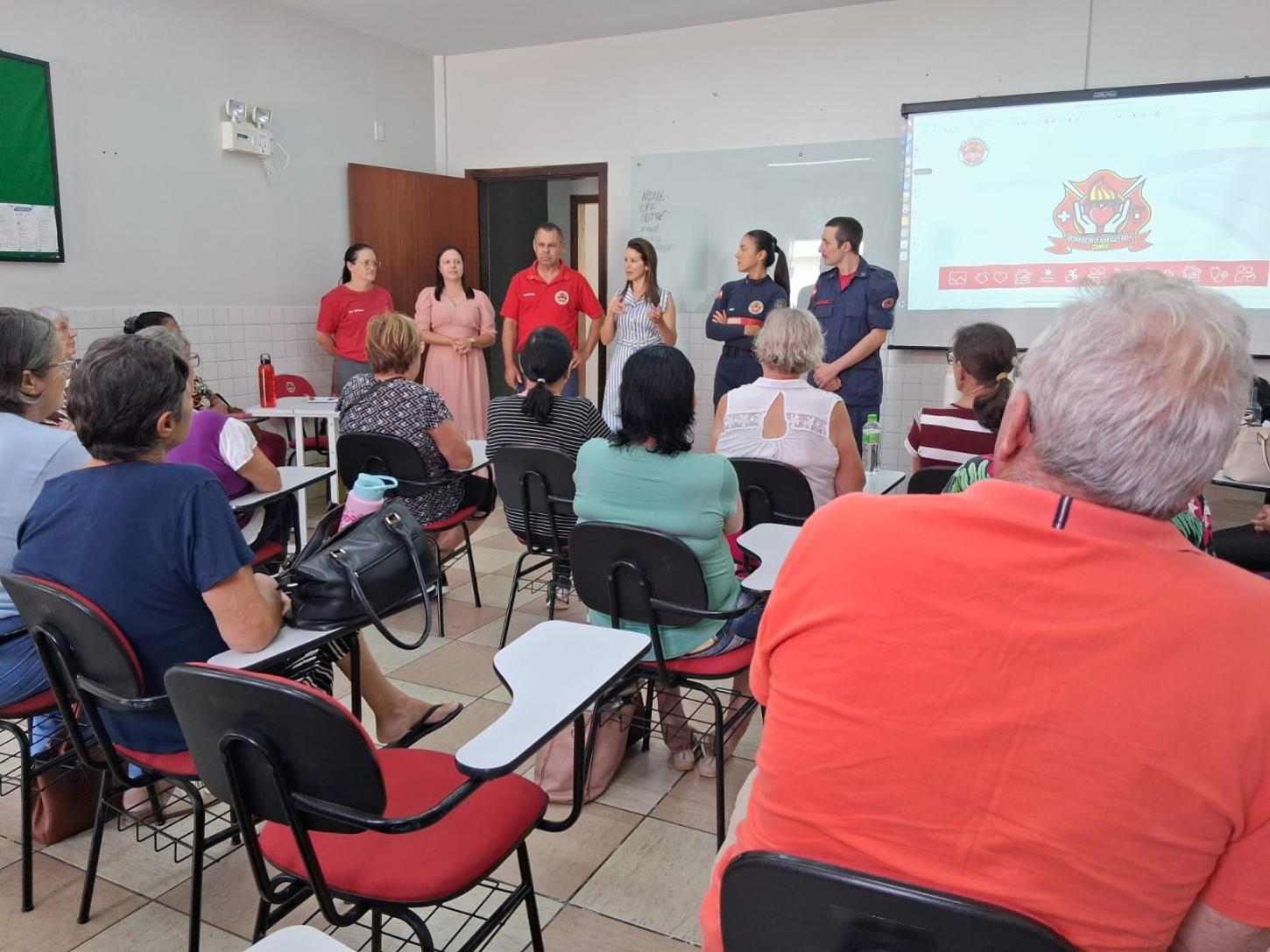 Projeto Bombeiro Amigo 60+ inicia primeira turma em São Bento do Sul
