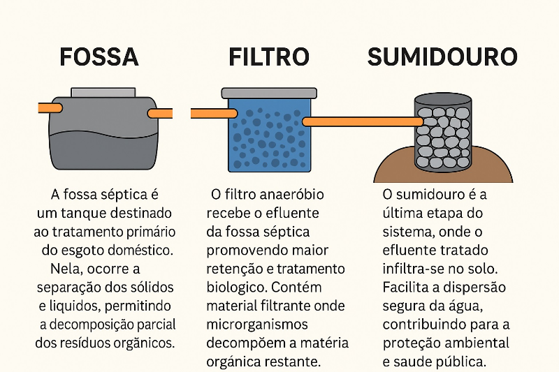 Vigilância Sanitária orienta a população para o escoamento correto das águas pluviais e do esgoto residencial