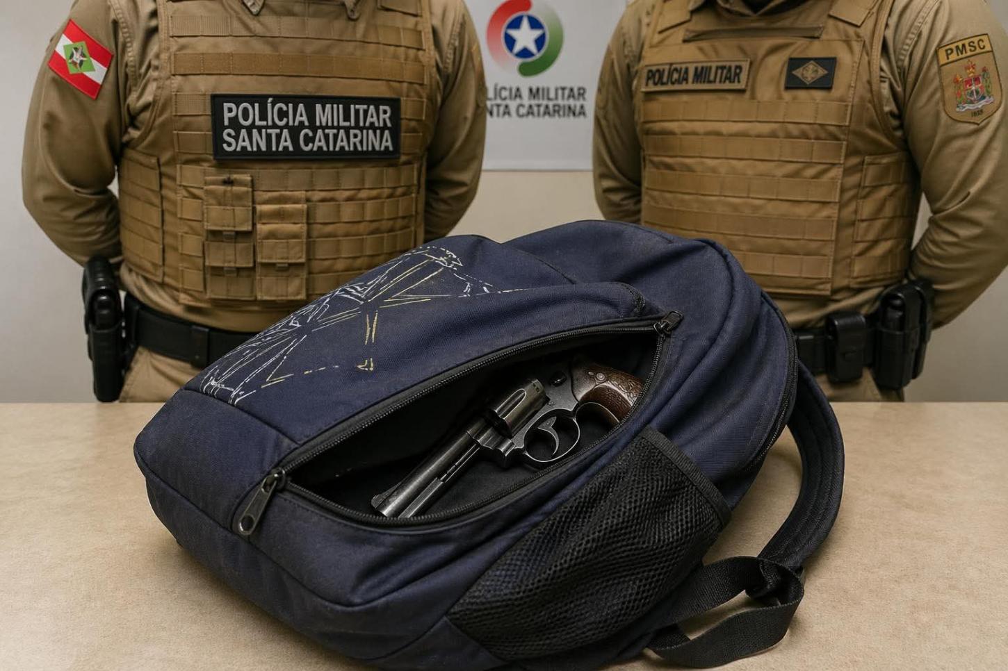 ​Alerta em Canoinhas: Armas são Encontradas com Alunos em Escola Estadual