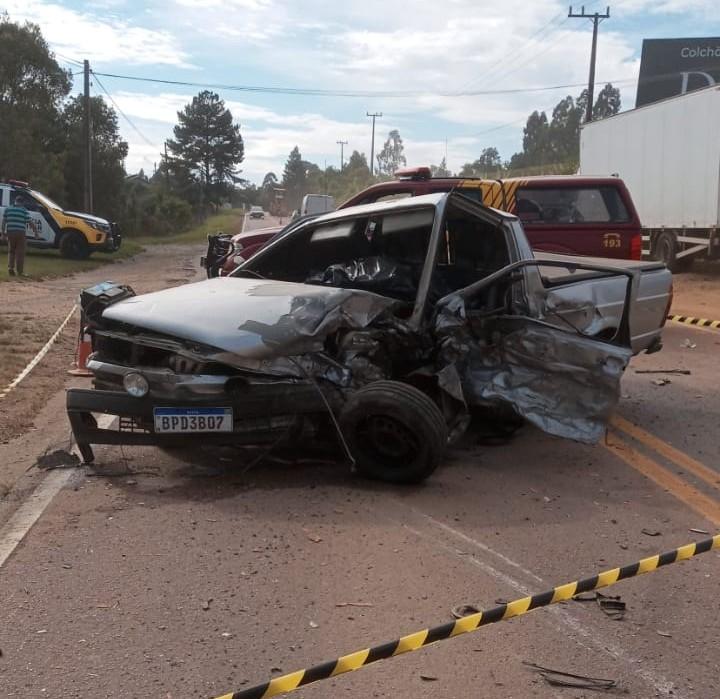 Grave acidente deixa vítima fatal em Piên-PR 