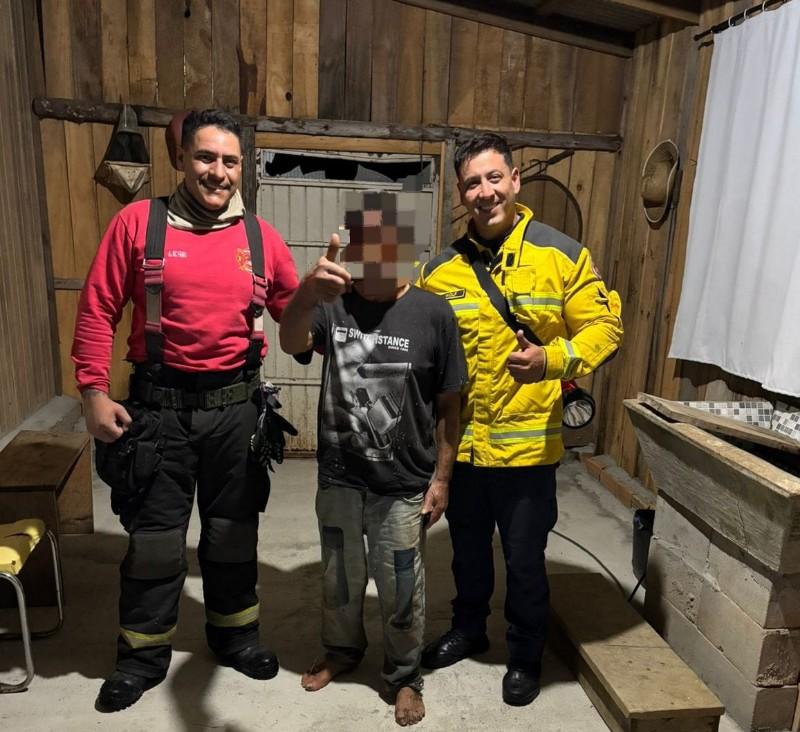 Idoso é resgatado após se perder na mata enquanto catava pinhão em Capão Alto