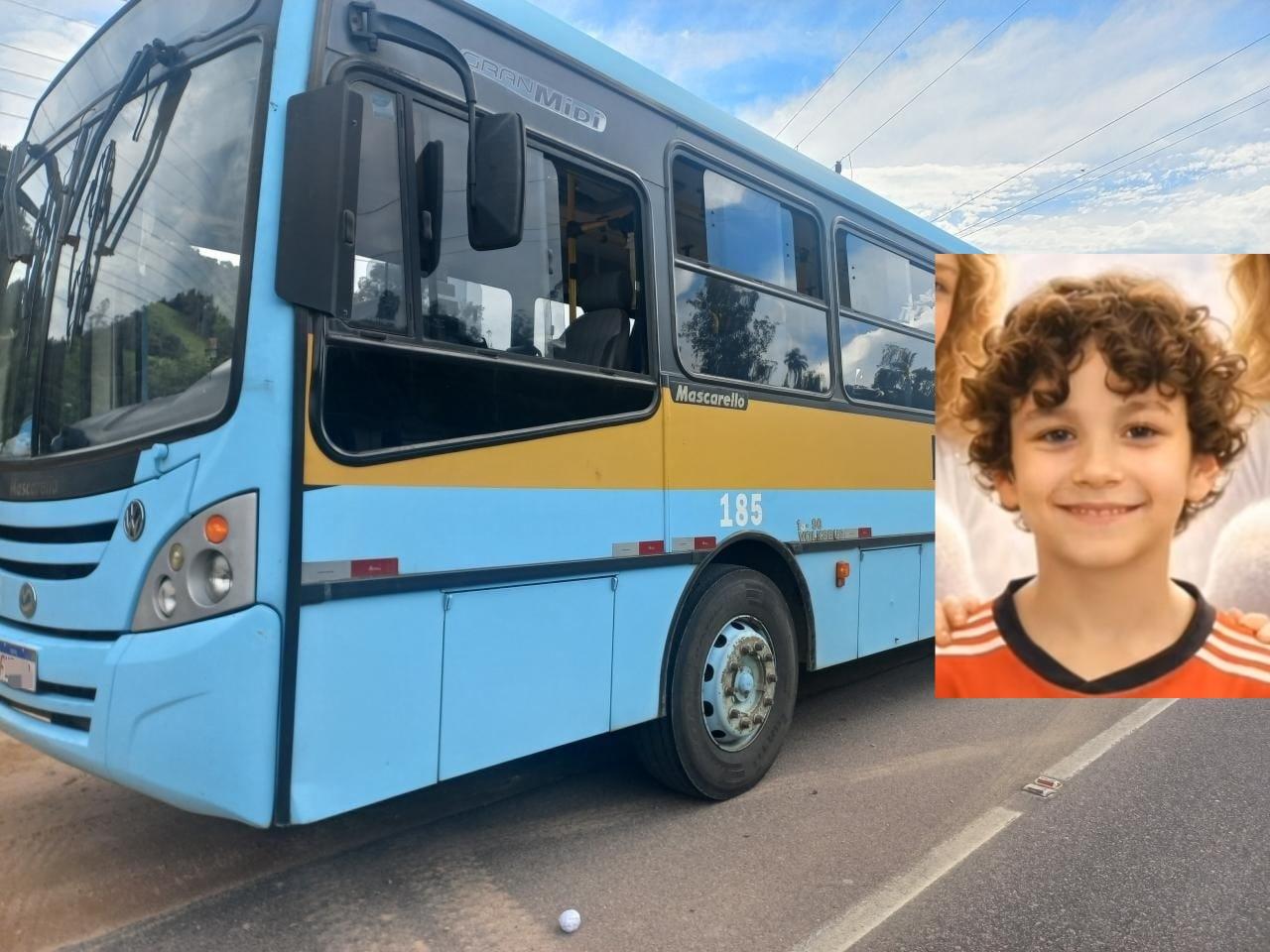 Menino de 10 anos morre atropelado após descer de ônibus escolar em Orleans
