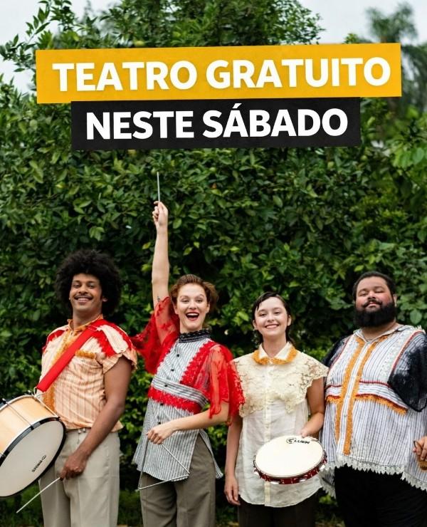 Peça gratuita inspirada em Ariano Suassuna chega a Piên; veja como assistir