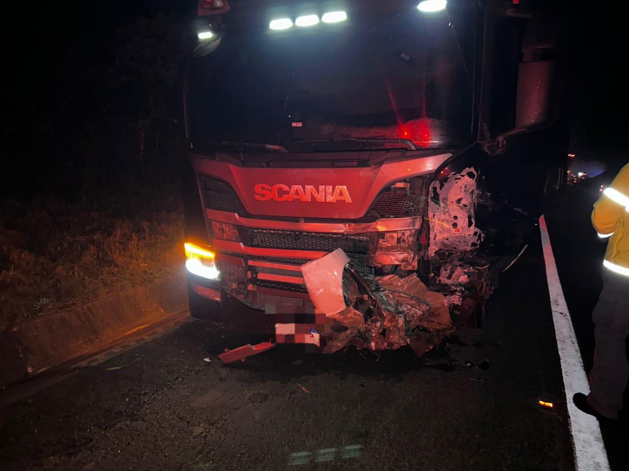  Grave acidente na BR-116 em Santa Cecília deixa um morto e um ferido
