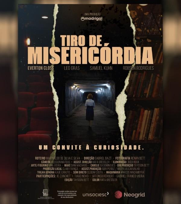 O curta Tiro de Misericórdia será lançado no Instituto Internacional