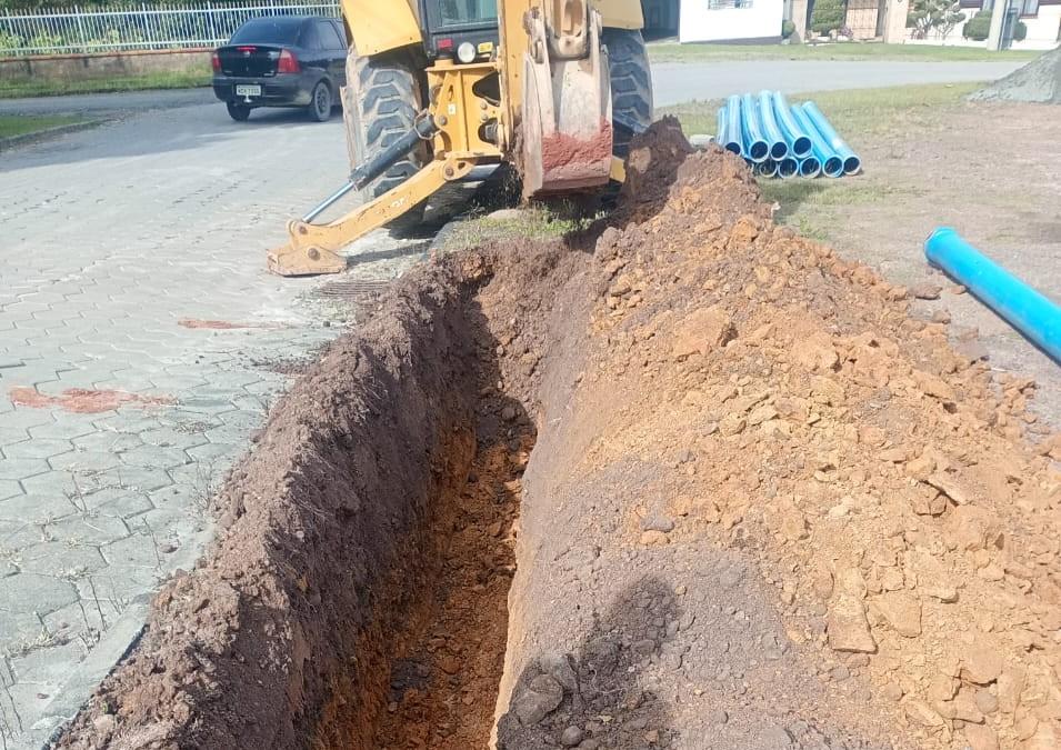 Samae inicia implantação de nova adutora de água tratada no bairro Lençol