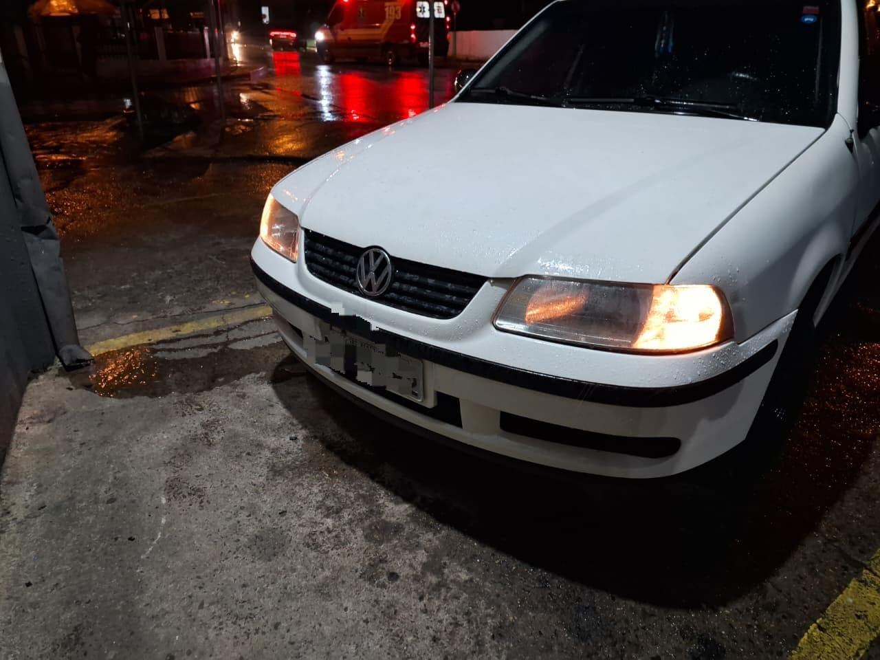 Ciclista fica ferida após colisão com veículo em São Bento do Sul