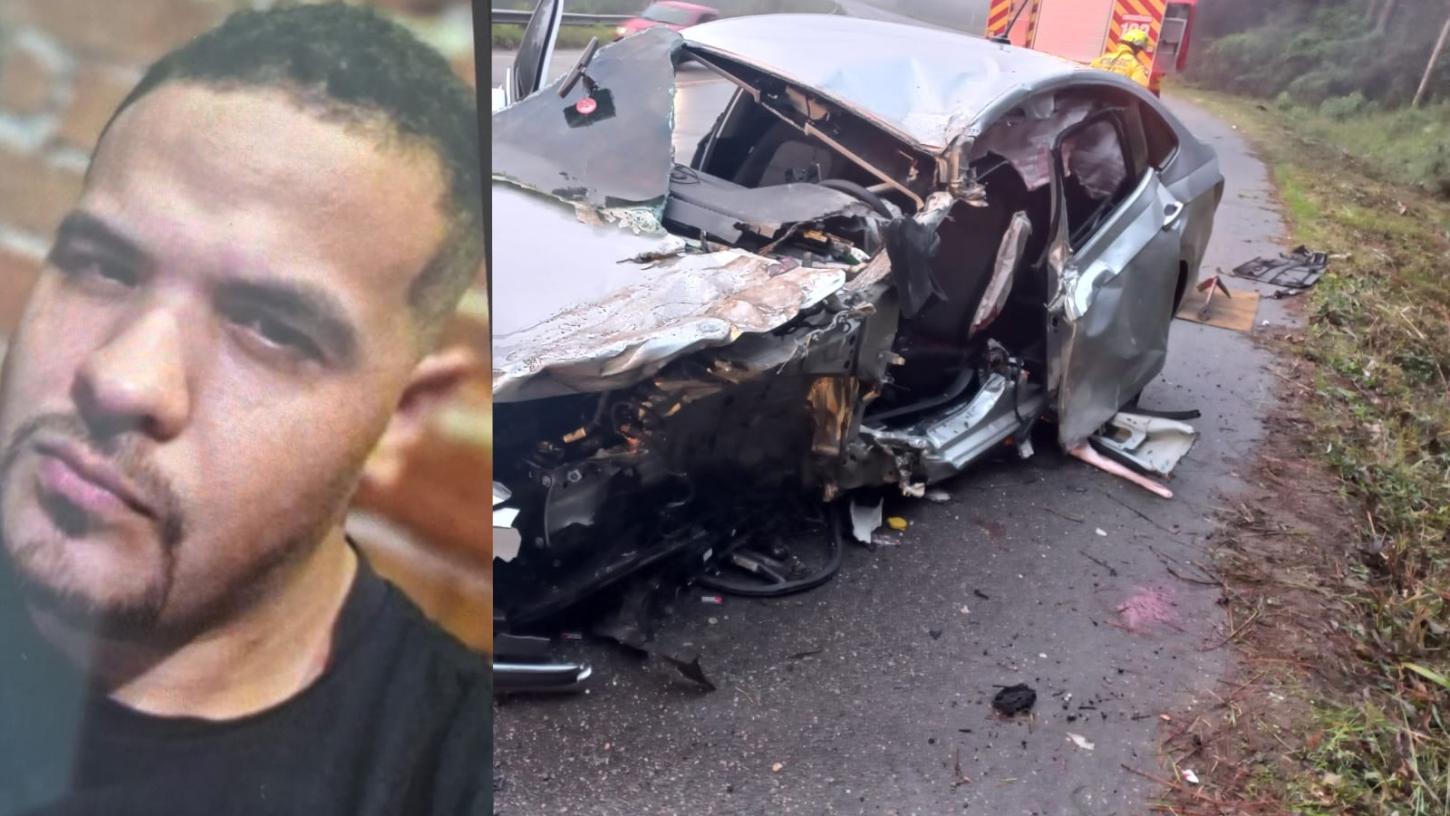 Motorista morre no hospital após grave acidente  na SC-A280C, em São Bento do Sul