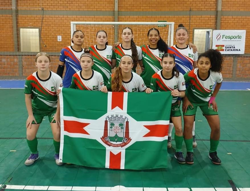 São Bento classifica Futsal e Voleibol feminino para o  Joguinhos Abertos de Santa Catarina