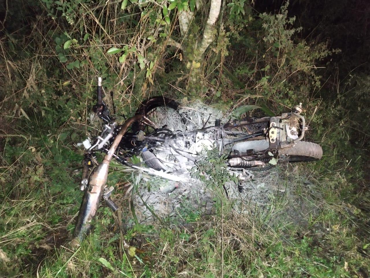 Acidente na BR-282 em Campos Novos