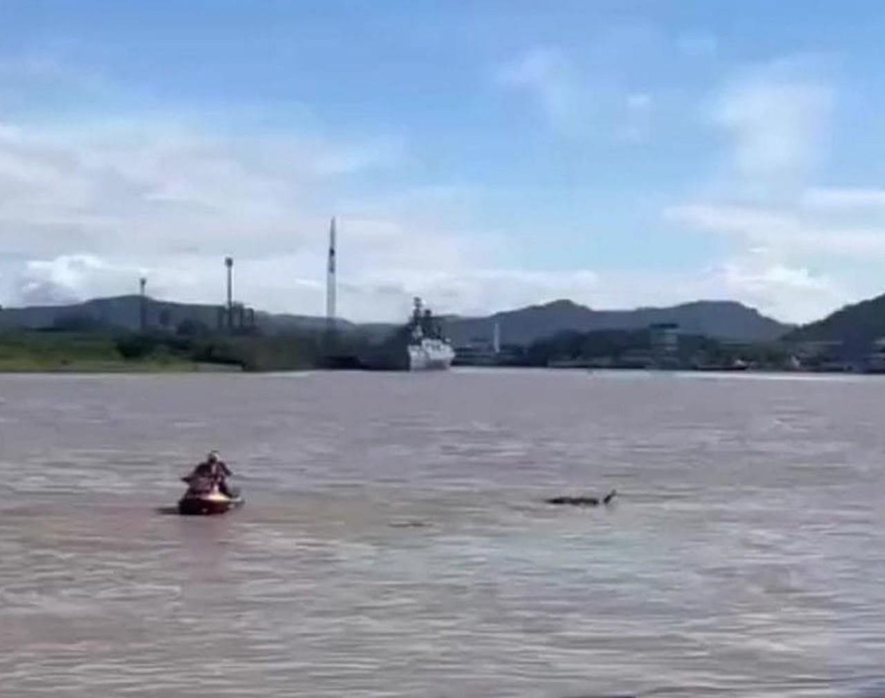 Corpo é encontrado boiando no Rio Itajaí-Açu e mobiliza equipes de resgate em Itajaí