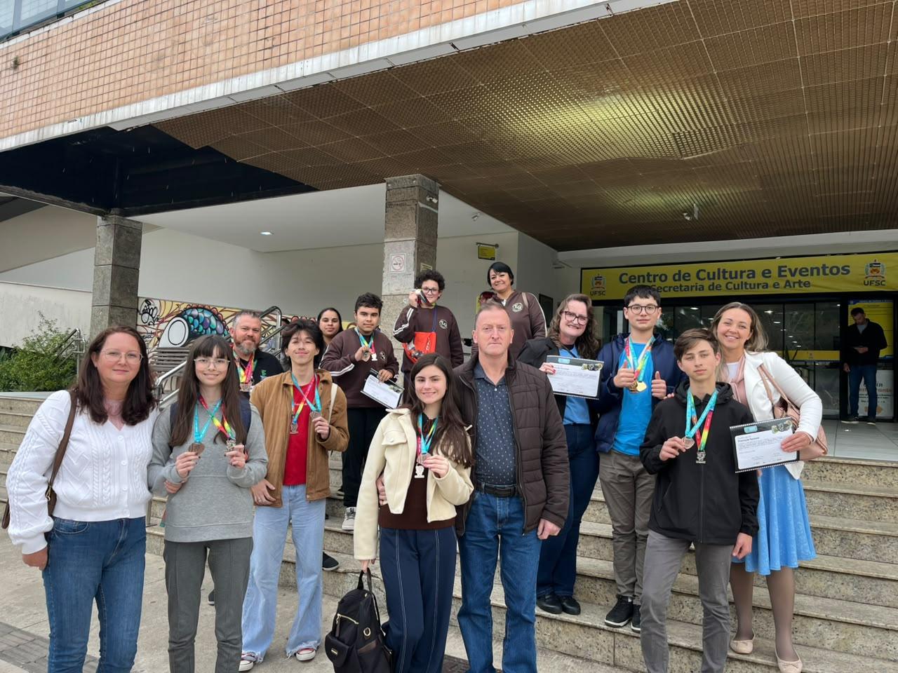 Estudantes da Rede Municipal de São Bento do Sul conquistam medalhas nacionais na  20a OBMEP