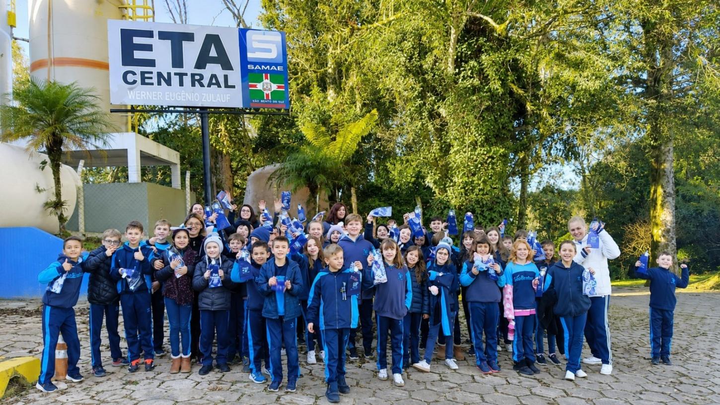 Grupo de Educação Ambiental do SAMAE inicia programação de julho