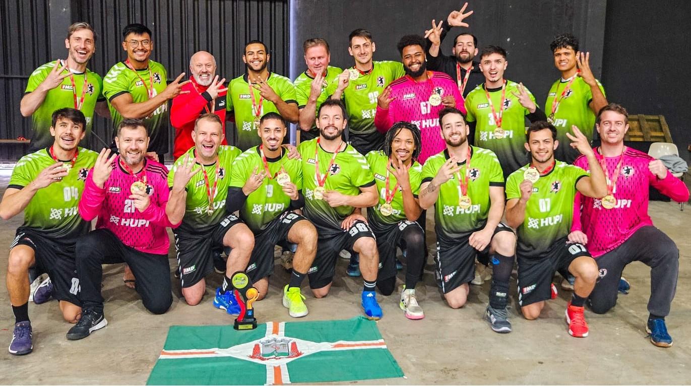 Handebol de São Bento do Sul conquista o Tricampeonato estadual 