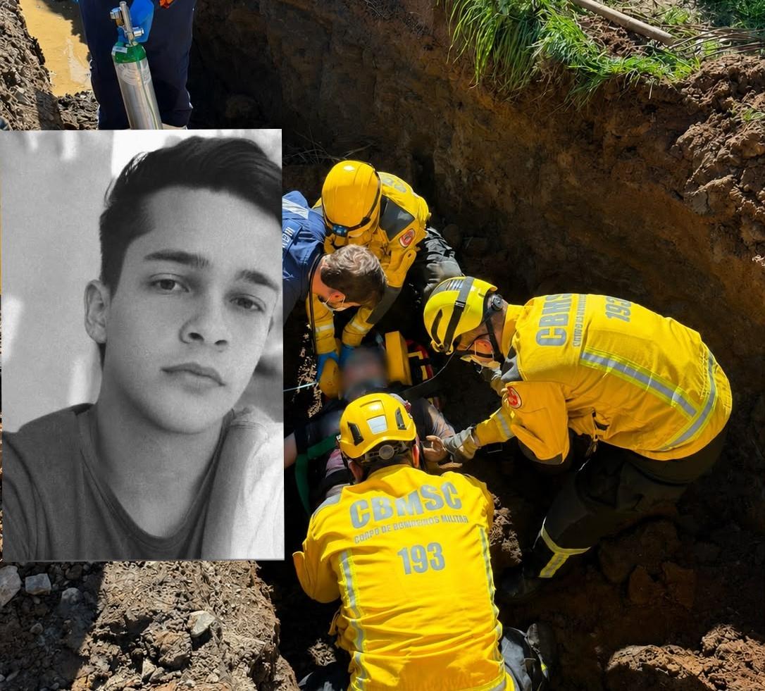 Jovem de 26 anos morre após ser soterrado durante trabalho em Curitibanos