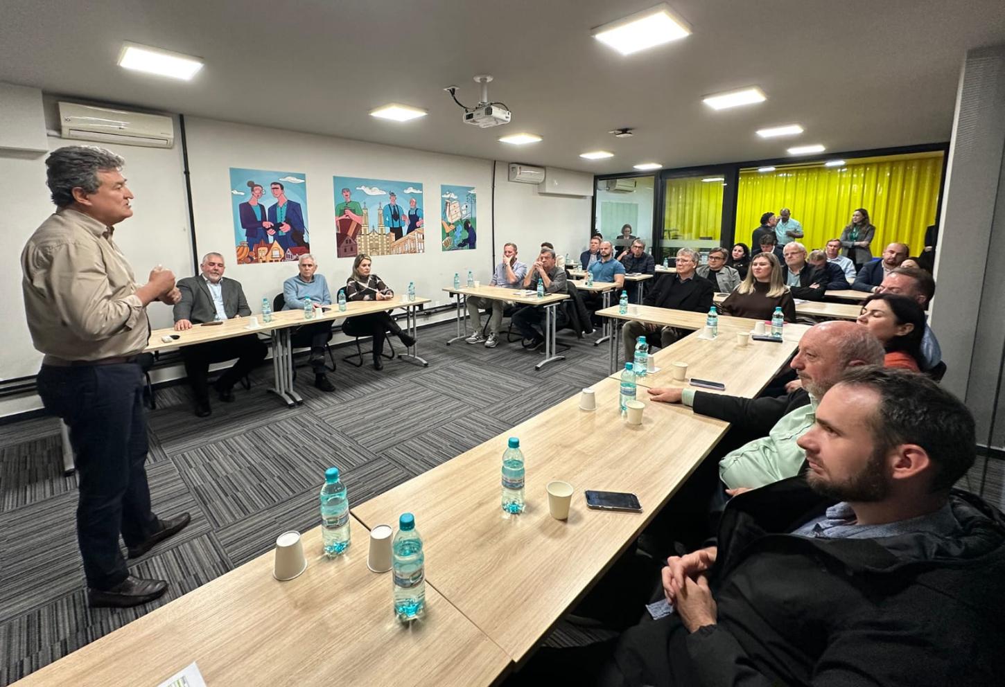 Lideranças do Planalto Norte apresentam demandas ao Sebrae/SC para fortalecer pequenos negócios