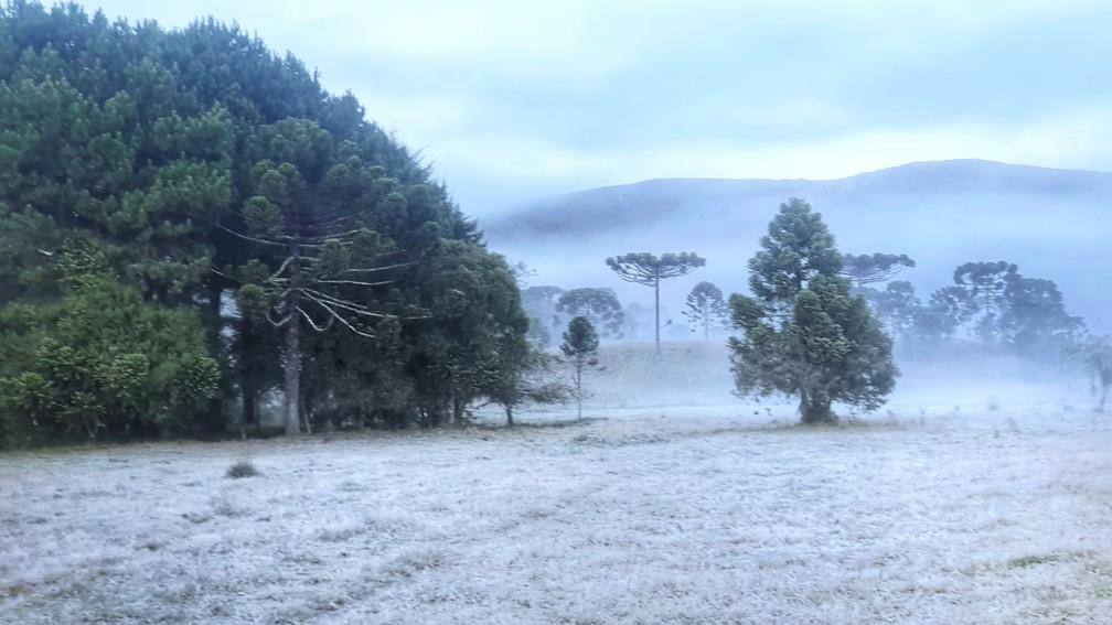 Massa de ar polar deve atingir Santa Catarina  nessa sexta-feira 03
