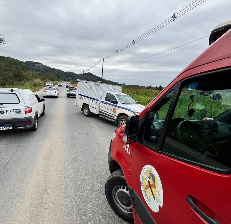 Motociclista morre após perder o controle da moto em Araquari