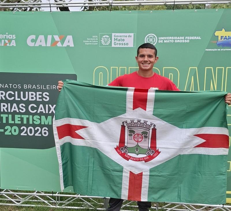 São Bento do Sul conquista 4º lugar no Campeonato Brasileiro Sub-20 de Atletismo