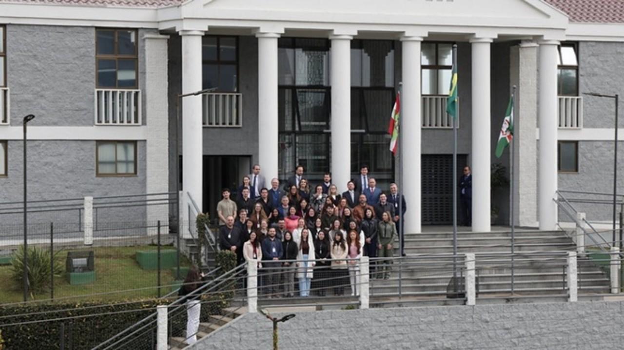 Corpo diretivo do TJSC visita comarcas do Planalto Norte para ouvir magistrados e servidores