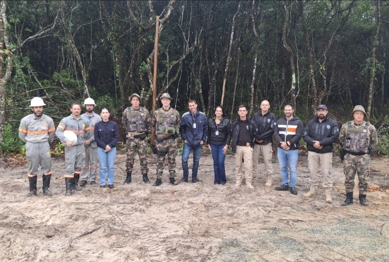Força-tarefa integrada  flagra intervenções ilegais em área protegida do Ervino