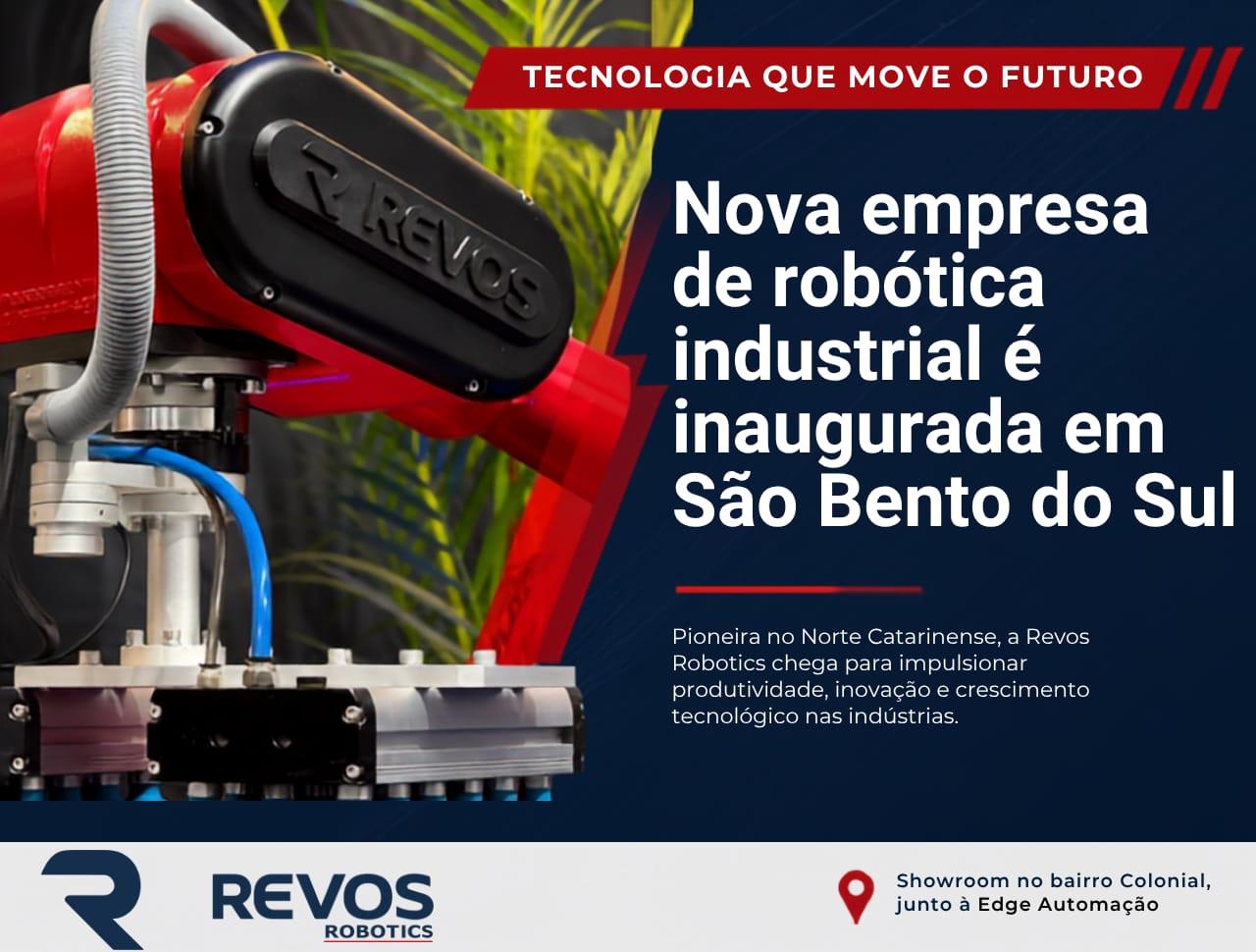 Nova empresa de robótica industrial é inaugurada em São Bento do Sul