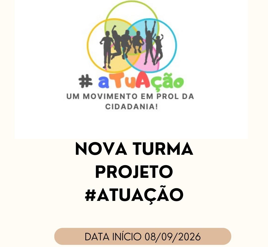 Projeto #AtuAção abre inscrições para nova turma em São Bento do Sul