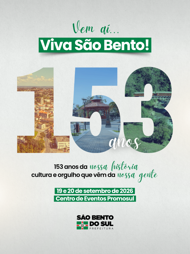 Viva São Bento terá dois dias de festa para celebrar o aniversário do município