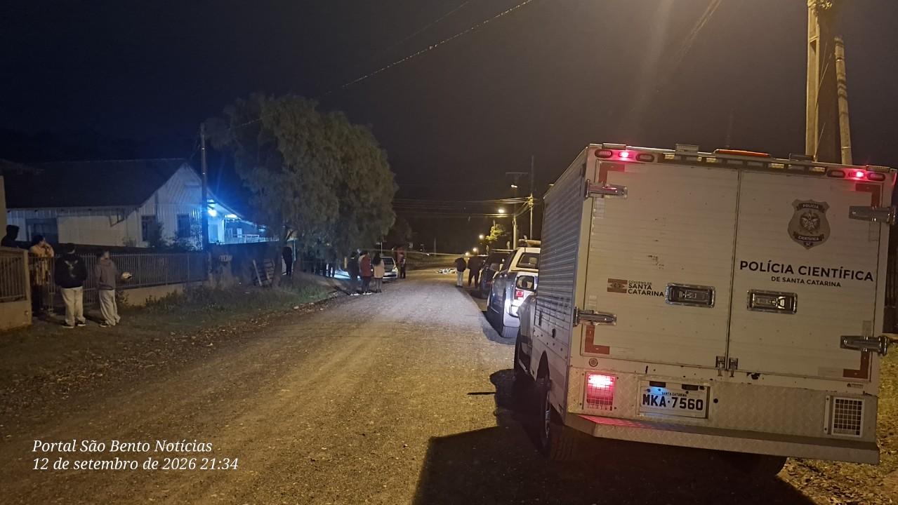 Autor do homicídio em São Bento do Sul  é preso em Jaraguá do Sul 