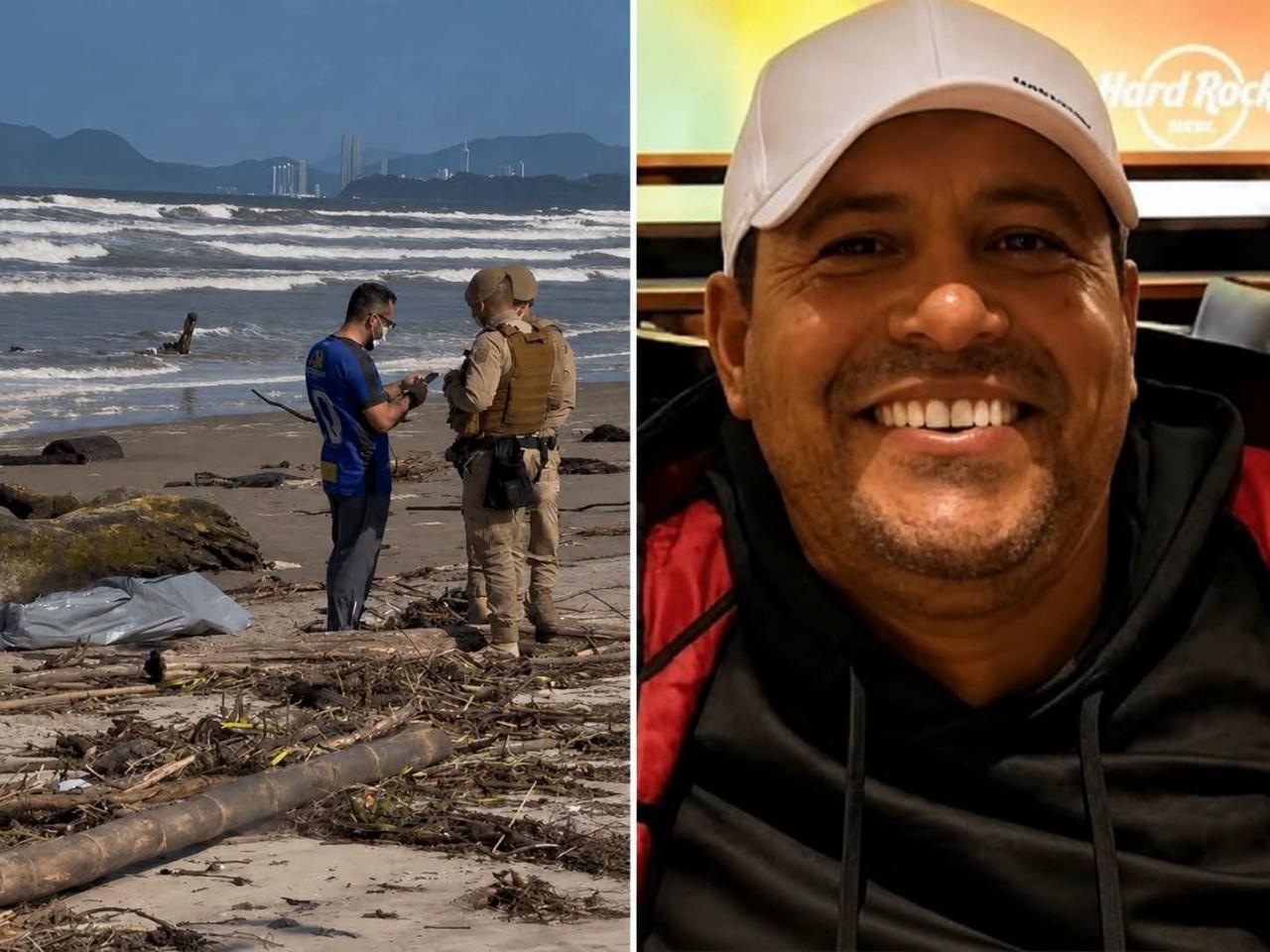 Homem desaparecido em Itajaí é encontrado morto na praia de Navegantes