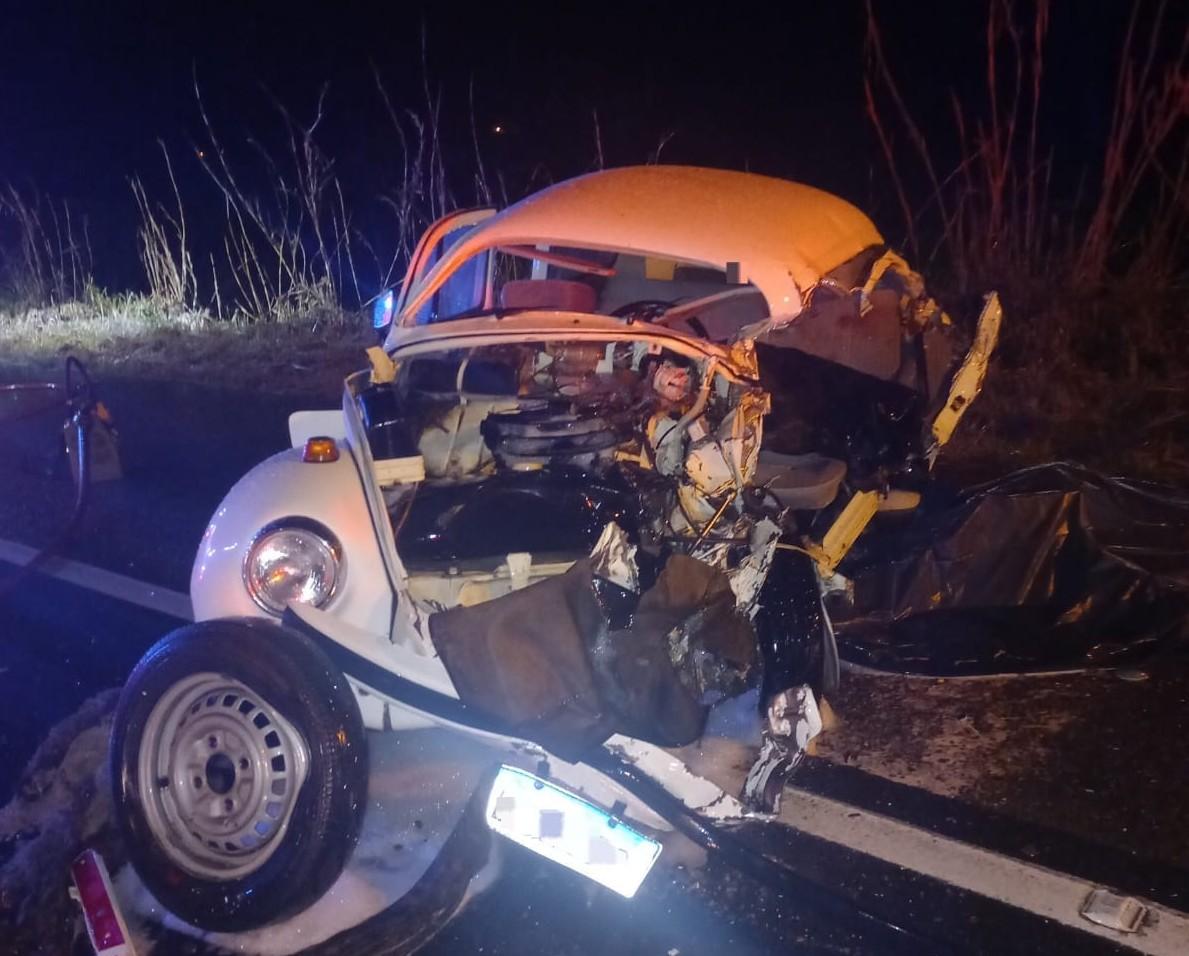 Homem morre em colisão com carreta na SC-108 em Massaranduba