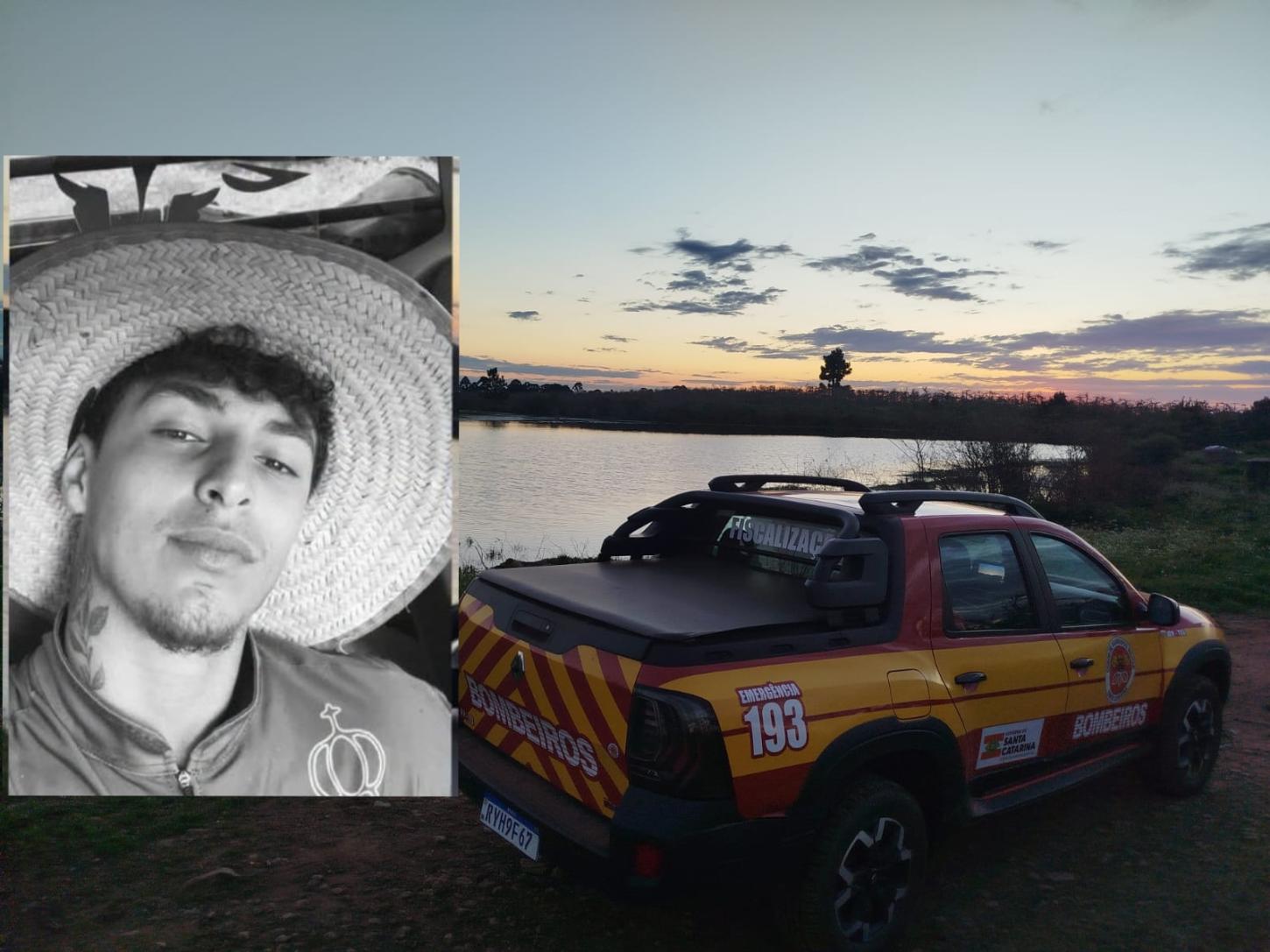 Jovem de 19 anos é encontrado morto após afogamento em açude em São Joaquim