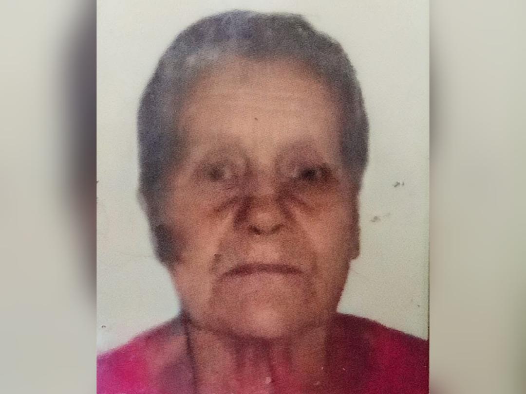 Nota de falecimento da Sra Maria da Luz Grosskopf 