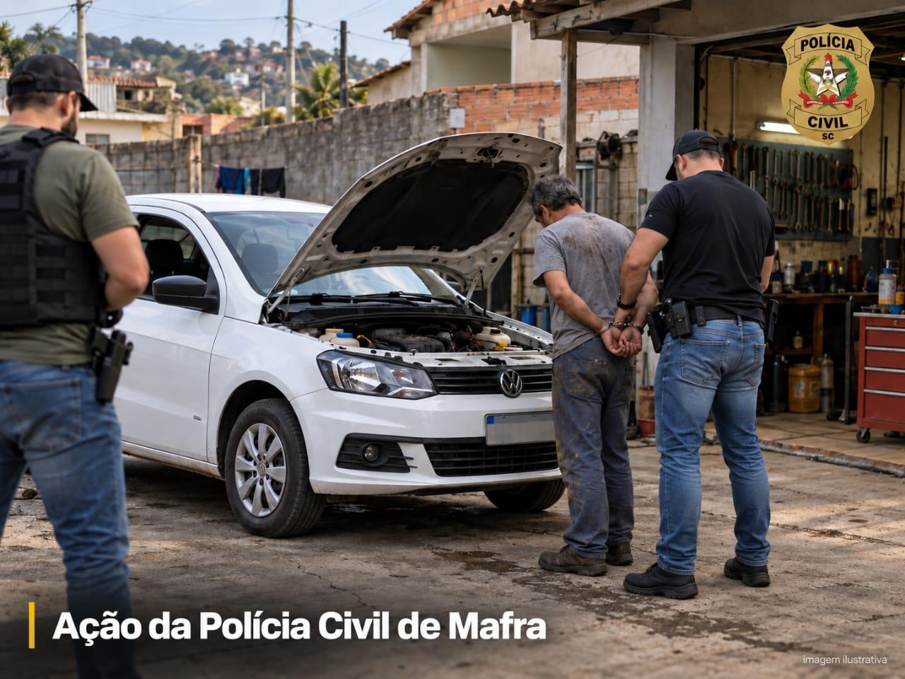 Polícia Civil “se disfarça” de motorista com problema mecânico e prende foragido em Rio Negro