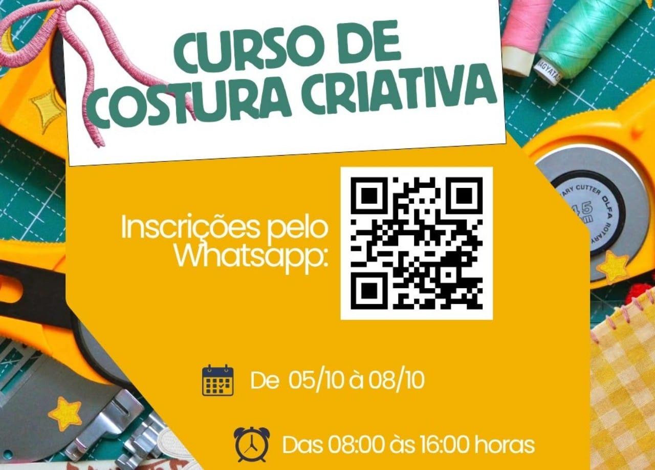SEMAS oferece curso gratuito de Costura Criativa no Centro da Mulher