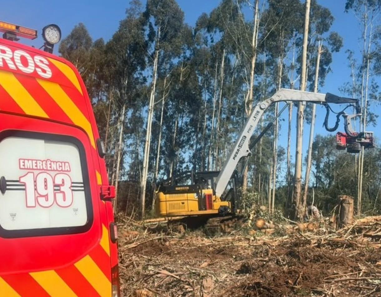 Jovem de 23 anos morre após ser atingido por toras  em São José do Cerrito